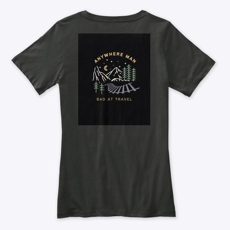 Women's V-neck - Black 